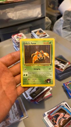 Erika’s Paras #071 Gym Challenge NM Pokémon Card