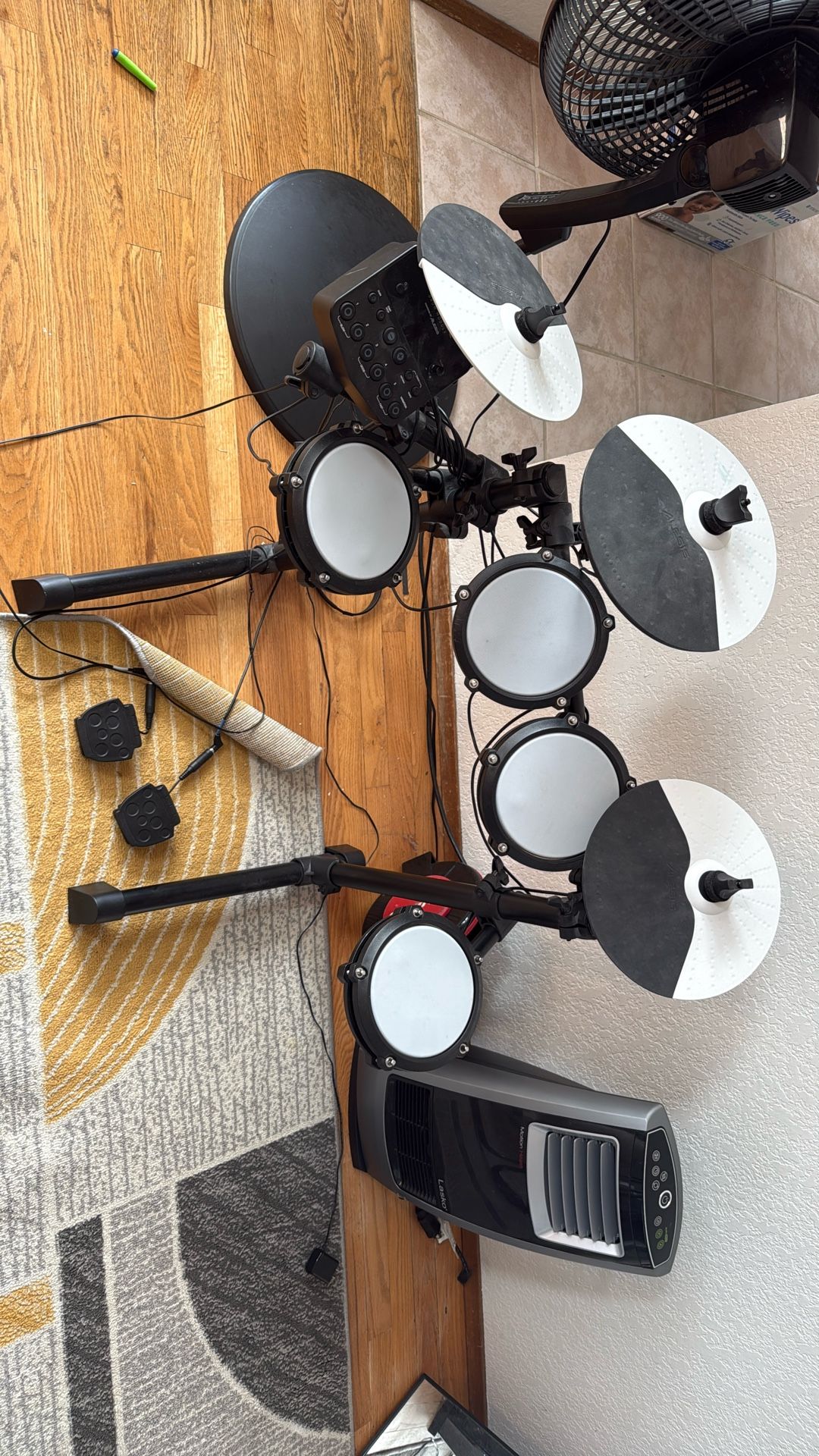 Black Mini E-DrumSet