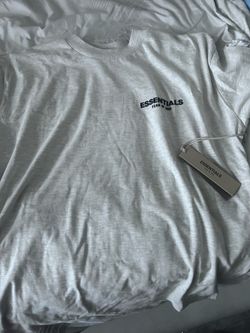 essentials shirt light oat size L