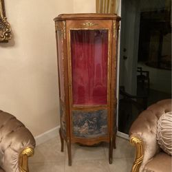 Antique Curio Cabinet 