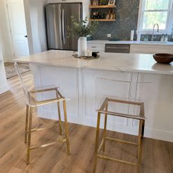 2 Modern Bar Counter Stools