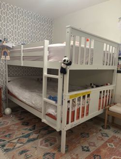 Full over full bunk bed