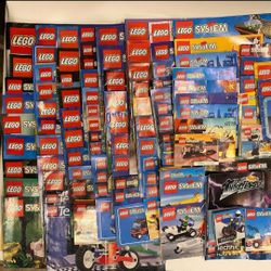 95+ vintage lego manuals 90s-200s