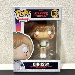 RARE Stranger Things Funko pop: Chrissy #1538 brand new!!