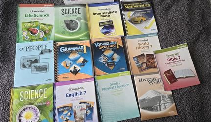 Parents Kit For Abeka Homeschool 7th Grade Like New Condition 