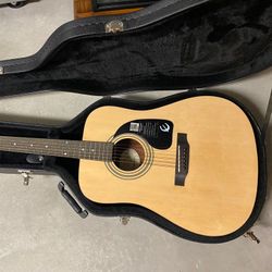 Guitar and Guitar Case 