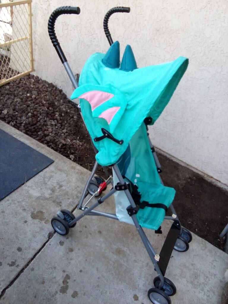 Cute Cosco Kids Comfort Height Character Umbrella Stroller For On The Go