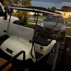Ezgo golf cart gas