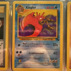 Kingler 38/62 Fossil Set