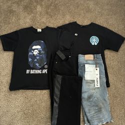 Bape, Chrome Hearts, RTA, Purple