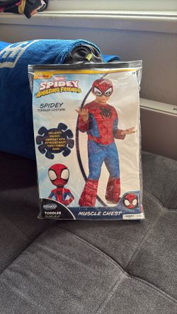 Spidey Costume With Muscles