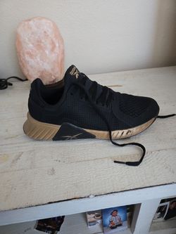 Reebok Black And Gold Sneakers