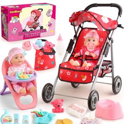 Doll Stroller Set Toy