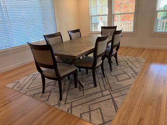 Dining Table Set with 6 Chairs