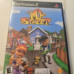 My Street (Sony PlayStation 2, 2003) PS2 Black Label Game Complete