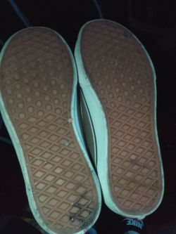 Brown vans size 4