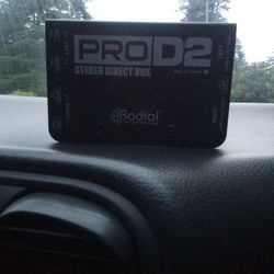 Radial Engineering Pro D2 Stereo Direct Box Like New 