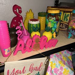 Aloha Party Set, Decorations