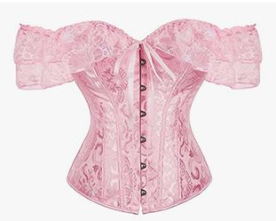 Pink corset