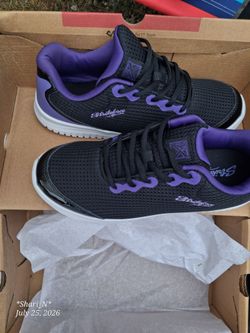 Strikeforce Black Purple Shoes