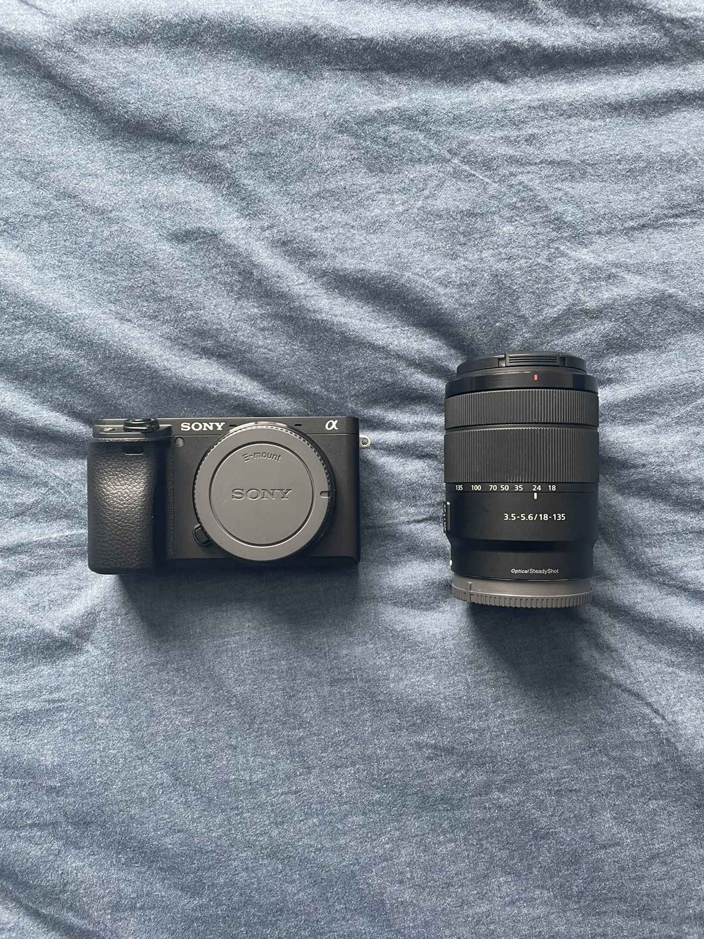 Sony a6400 with 18-135mm Lens