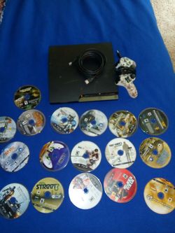 Ps3 with 17 games