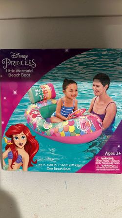 Disney princess little mermaid beach boat