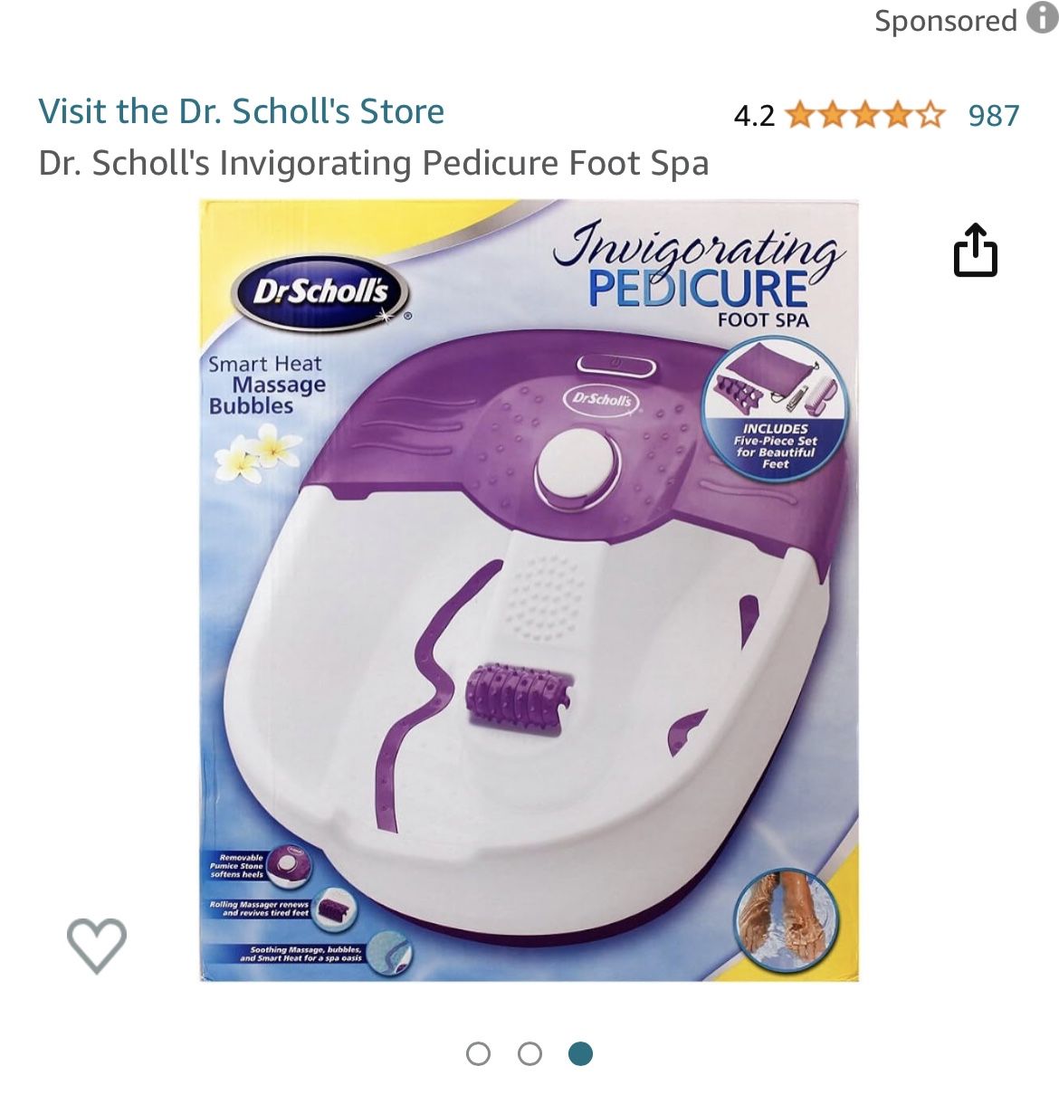 Dr Scholls Pedicure Foot Spa