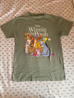 Winnie the Pooh Green Shirt Disney