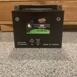 Interstate Motorcycle Battery 12V