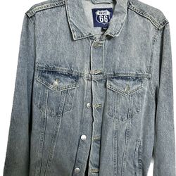 Jean jacket - Large - Route 66 - Denim Washed