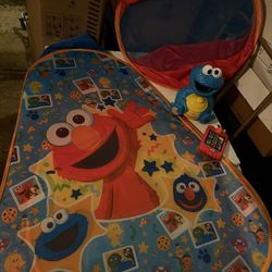 Elmo Sesame Street Toys Bundle Tent Phone Counting Cookies Toy Toddler Baby Children’s 