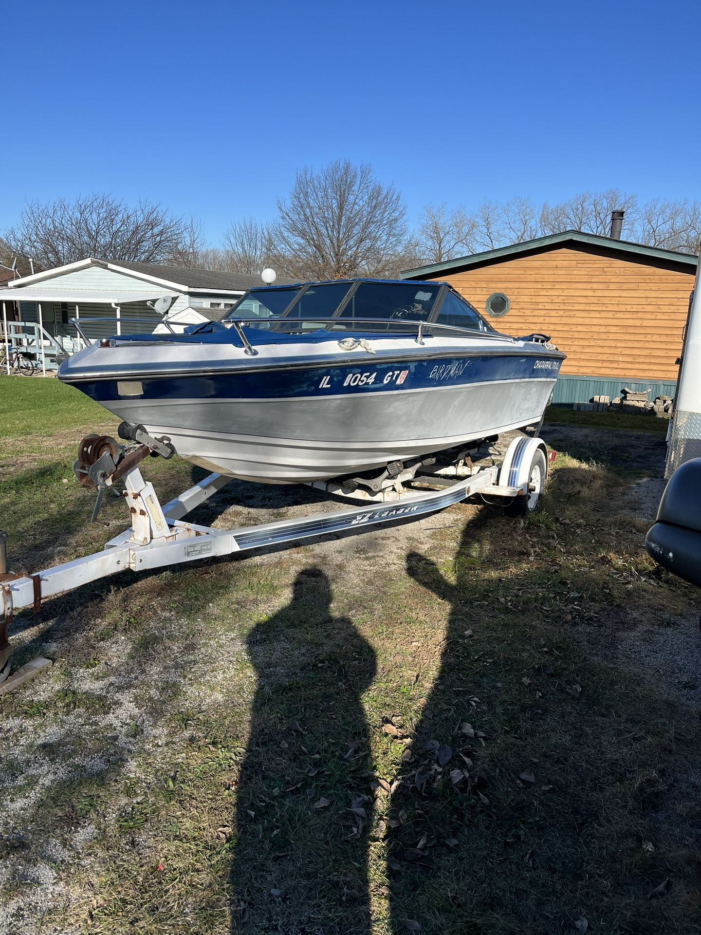 Boat And Trailer (for parts)