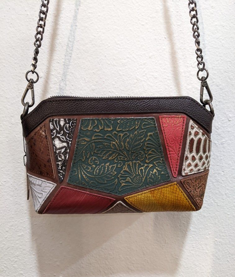 Leather Crossbody Purse NEW