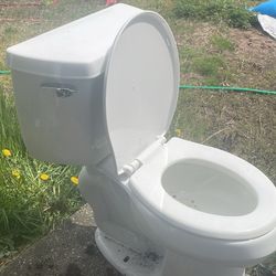 Toilet Gray Condition 
