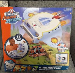 Octonauts Above & Beyond, Octoray 13 inch Transforming Playset BRAND NEW SEALED
