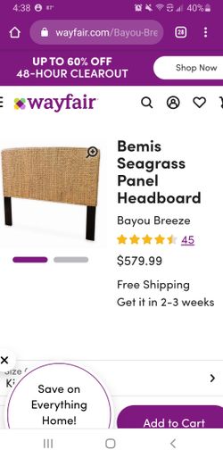 King headboard