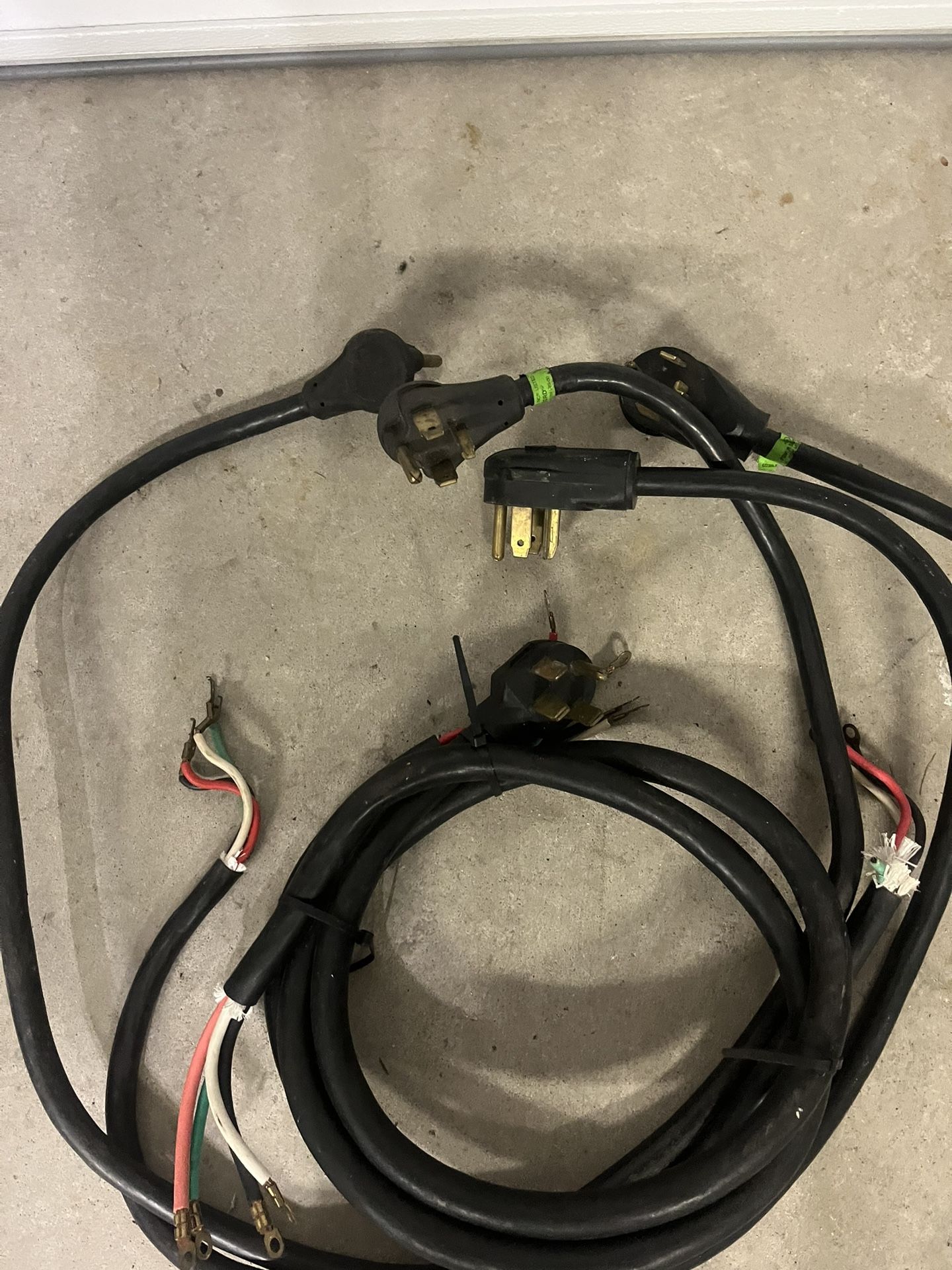 4 Prongs & 3 prongs Dryer Cords
