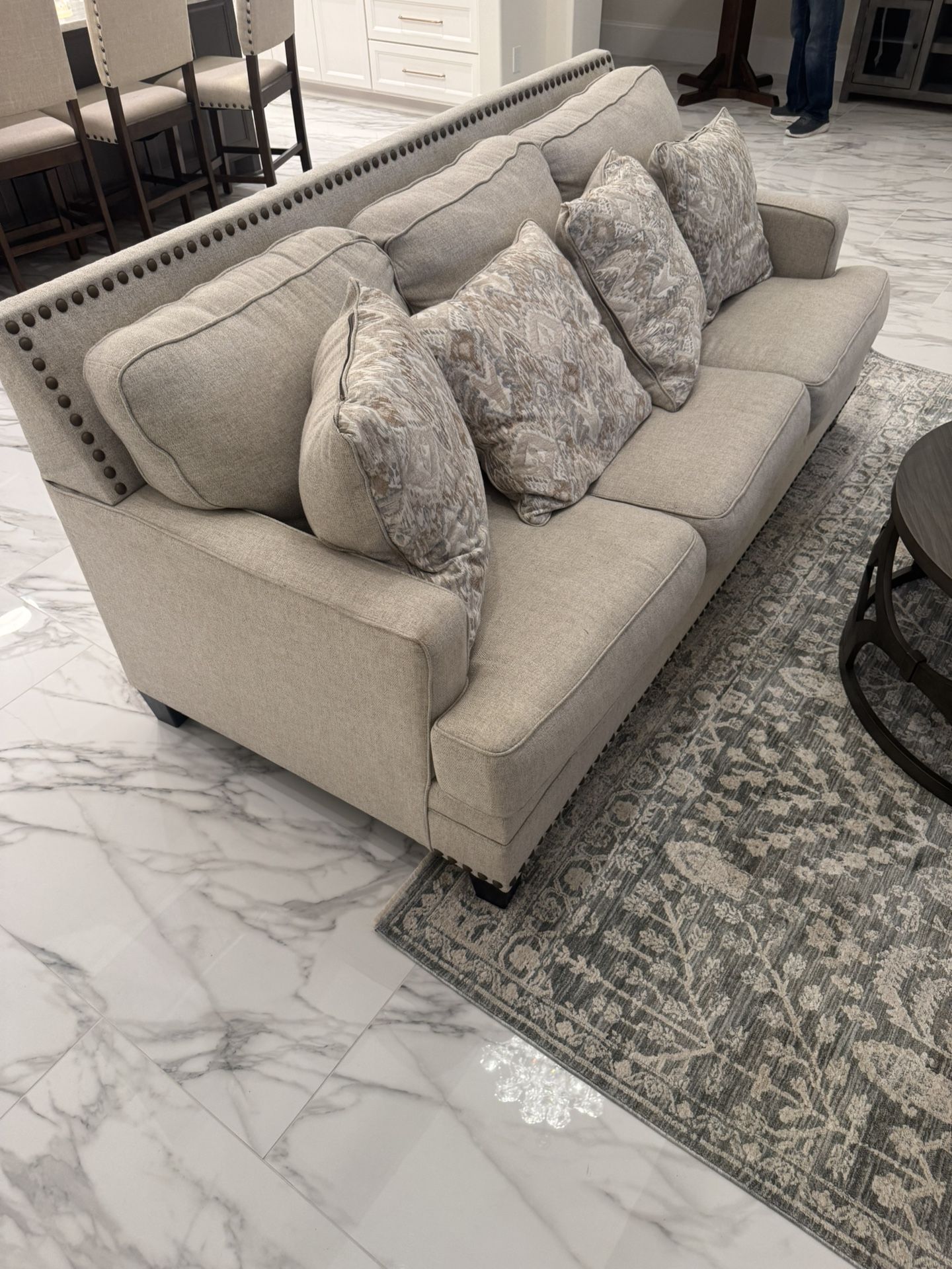 Couch For Sale: Loveseat And Sofa