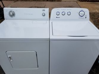 Washer and dryer