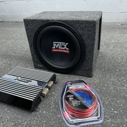 Mtx 12 Subwoofer With Amp