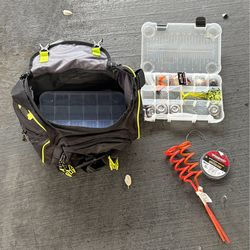 Tackle box and some jigs
