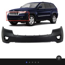 NEW  - Front Bumper Cover Fascia for 2011-2013 Jeep Grand Cherokee 11-13