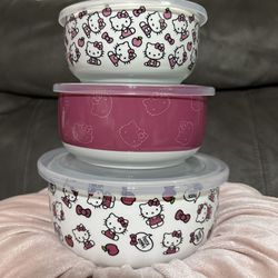 Hello Kitty Containers 🎀