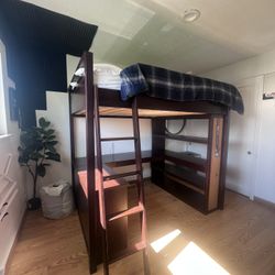 Pottery barn teen Sleep & Study® Loft Bed