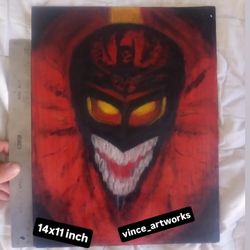 The Batman: Bane 14x11 Inch Painting 