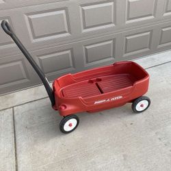 Red Kids Wagon 