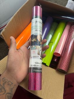HTV Vinyl Rolls โ Mixed Lot