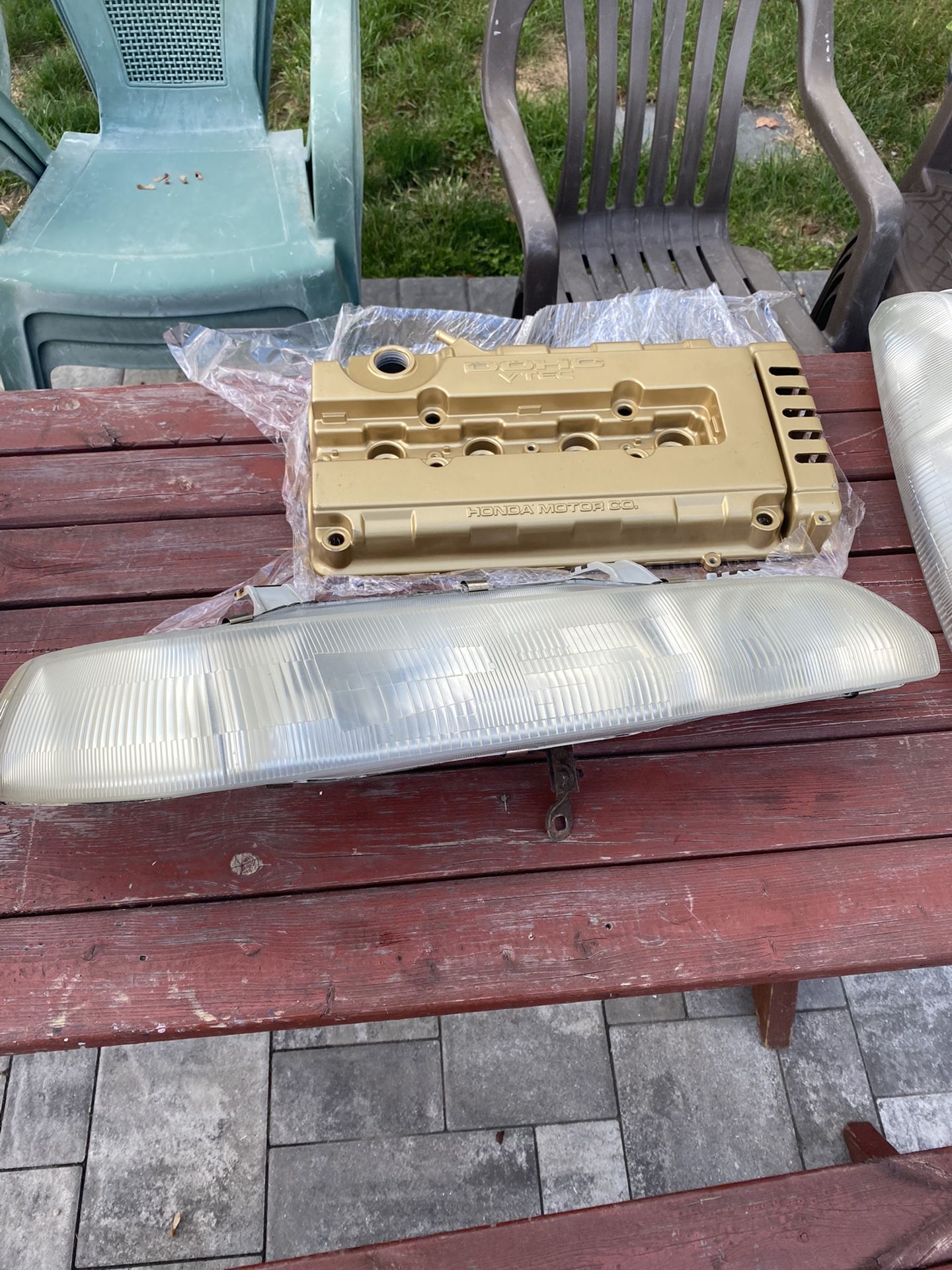 90-93 Integra DA9/ DA6 JDM 1 Piece Headlight DA