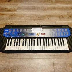 Casio CTK-411 MIDI Electronic Portable Keyboard 100 Song Bank WORKS (AS-IS PLEASE READ)
